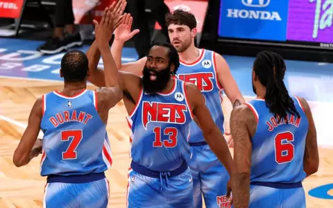 Brooklyn Nets supera a Orlando Magic en el debut de Harden