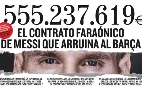 Acciones legales del Barcelona y Messi tras filtraci�n de contrato