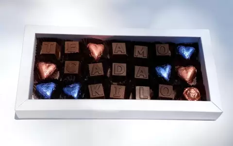 Cartas de chocolate en el d�a del amor