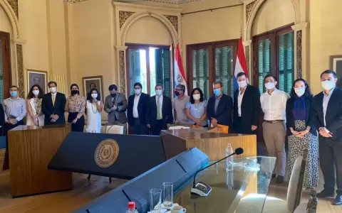 Promotores de la bicisenda m�s larga de Sudam�rica se reunieron con autoridades