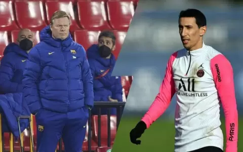 Di Mar�a habla de la posible llegada de Messi a PSG y Koeman explota