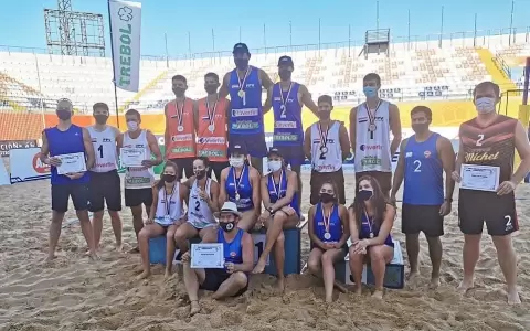 Los ganadores de la segunda etapa del Circuito Paraguayo de V�ley