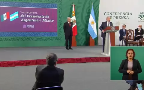 M�xico y Argentina hablaron sobre el acceso a las vacunas