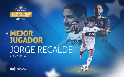 Jorge Recalde, el mejor del 2020