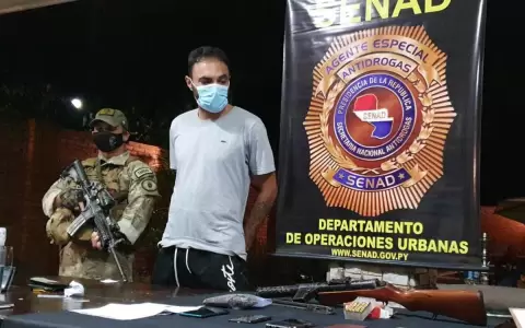 Capturan a brasile�o con supuestos v�nculos con el Comando Vermelho