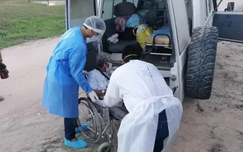 Tras denuncia, trasladan a adulta mayor de Bah�a Negra a Concepci�n