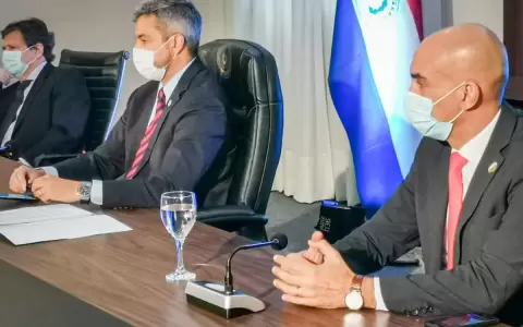 Mario Abdo exige a Covax distribuci�n equitativa de las vacunas contra el COVID-19