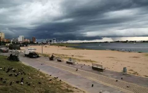Intensas lluvias con tormentas el�ctricas fuertes en pron�stico de hoy