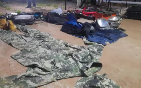 Allanamiento en Luque: No descartan que alg�n militar provea uniformes a delincuentes