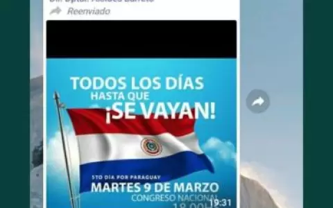 Remueven a docente por apoyar manifestaciones contra Abdo