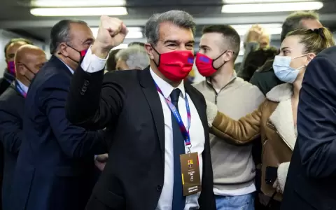 Joan Laporta es electo presidente del Barcelona por segunda vez