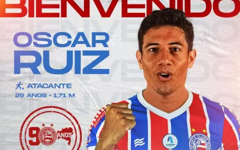 Presentan oficialmente a �scar Ruiz como nuevo jugador del Bah�a