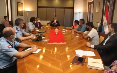 De cara a la tradicional marcha, Giuzzio se reuni� con dirigentes campesinos