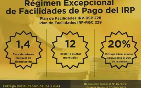 Fraccionar es la consigna en arranque de vencimiento del IRP