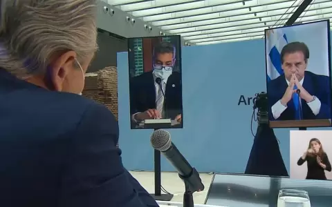 Cumbre del Mercosur: duro cruce entre Alberto Fern�ndez y Luis Lacalle Pou