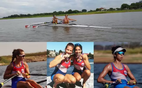 �Este oro es para vos Paraguay!: Nicole Mart�nez hace historia en Sudamericano de Remo