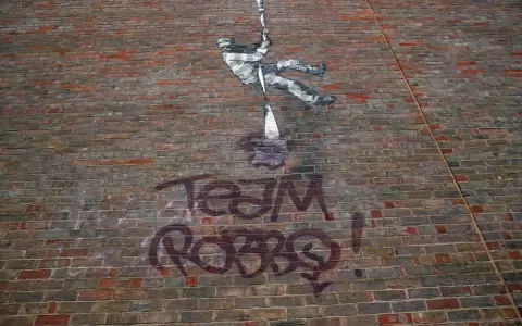 Da�an mural de Bansky