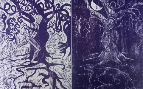 Laurel Heisecke expone xilograf�as con la muestra "Dr�ade"