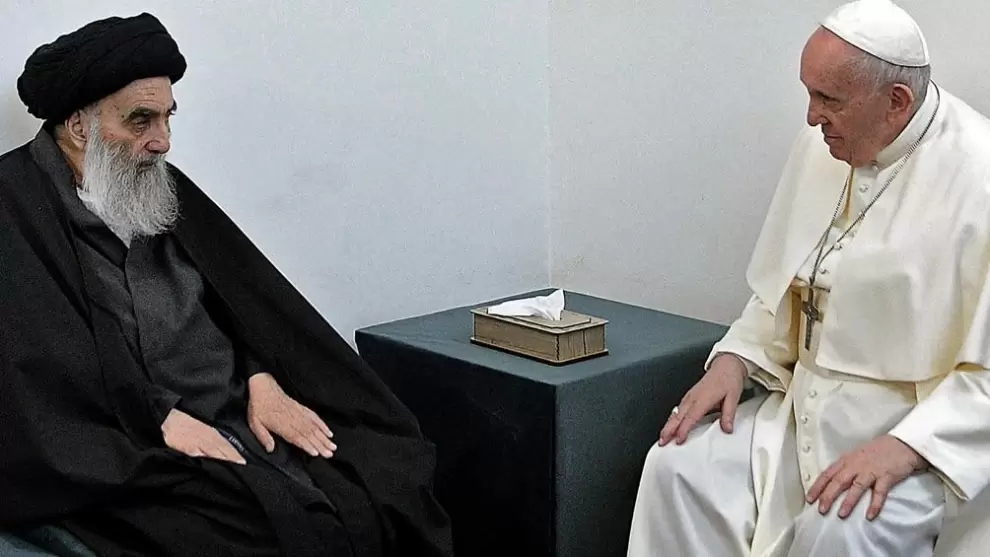 El papa Francisco se despide de Irak