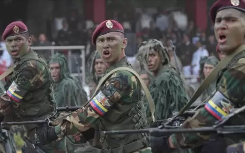 Combate en la frontera entre Colombia y Venezuela