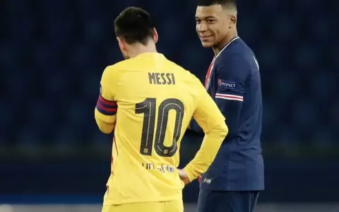 Kylian Mbapp� hace p�blica su admiraci�n por Lionel Messi