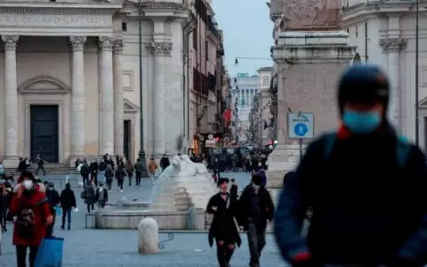 Italia decret� el confinamiento para los tres d�as de la Semana Santa