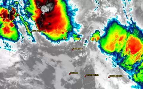Lluvias de variada intensidad para hoy y ma�ana