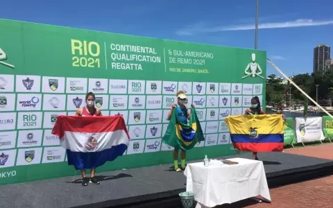 Tres medallas para Paraguay en inicio de Sudamericano de Remo