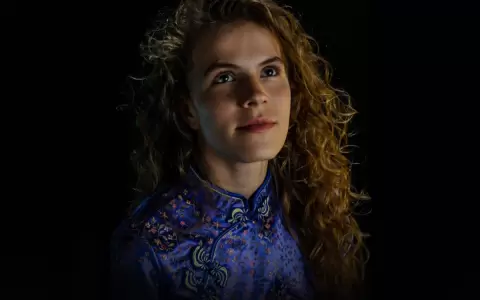 Olivia Olmo en "El bosque de los artistas"