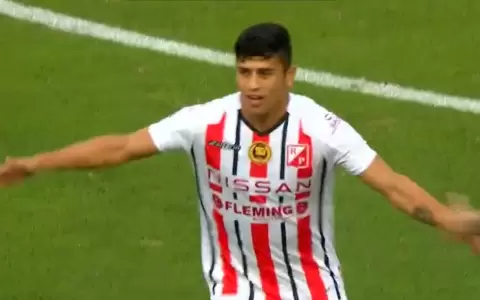 El golazo que marc� Marcelo Gonz�lez en la Copa Sudamericana
