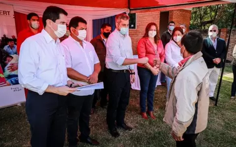 Mario Abdo dijo que fondos de las binacionales est�n al servicio de la salud