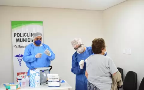 Vacunas contra la neumon�a disponibles en Policl�nico Municipal de San Lorenzo