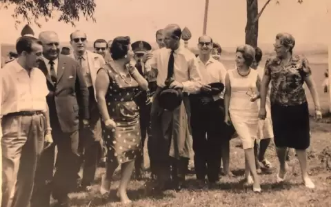 Recuerdos de la visita del Pr�ncipe Felipe de Edimburgo en Paraguay