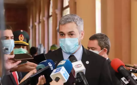 Mario Abdo: "estoy m�s ansioso que el pueblo por recibir las vacunas"