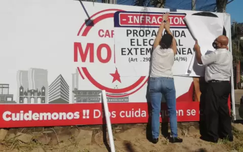 Intimar�n a agencias de publicidad para que retiren propaganda extempor�nea