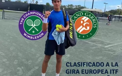 Adolfo Daniel Vallejo jugar� el Roland Garros y el Wimbledon