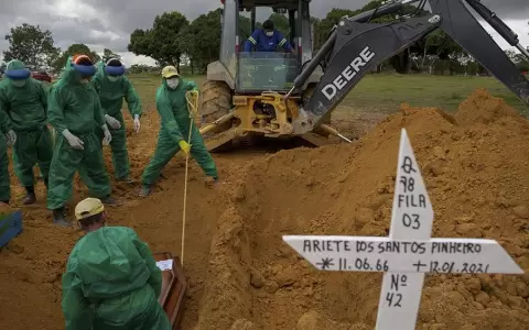 Sur de Brasil con m�s muertes que nacimientos en marzo debido al Covid