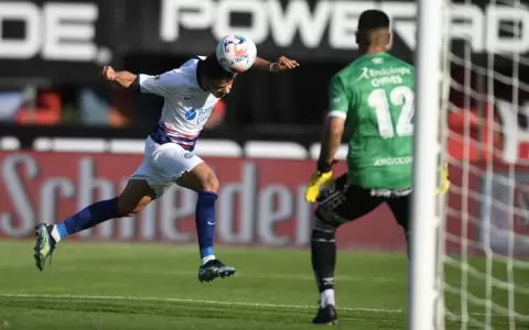 El gol de �ngel Romero en el empate de San Lorenzo de Almagro