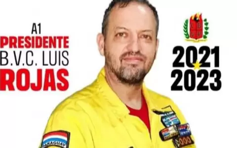 Exministro de la Senad es nuevo presidente de bomberos amarillos