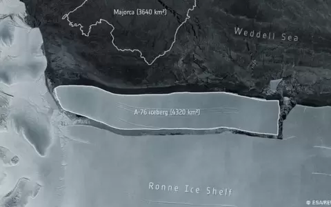 Calentamiento terrestre separ� de la Ant�rtida al m�s grande iceberg