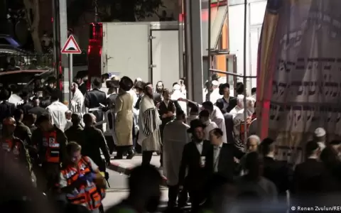 Colapso de gradas de sinagoga deja al menos dos muertos y 150 heridos en Israel