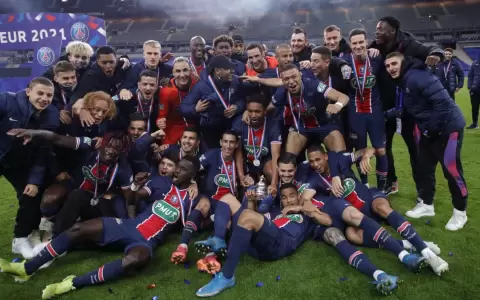 PSG supera al M�naco y se consagra campe�n de la Copa de Francia