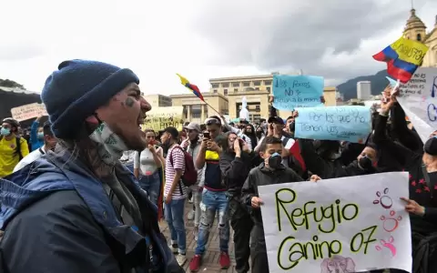 En Colombia crece la tensi�n de cara a la gran marcha de este mi�rcoles