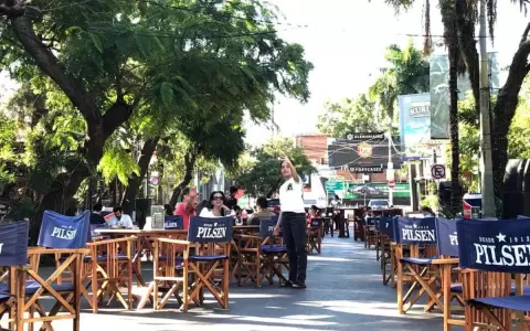 Por segundo fin de semana las calles se convierten en bares