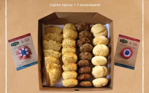 La tricolor y un men� t�pico por el D�a de la Independencia