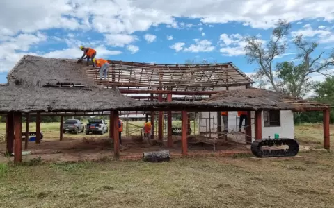 Inician trabajos para la puesta en valor del Fort�n Militar Isla Po'�