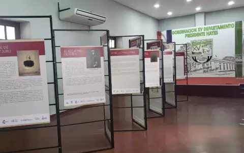 La muestra itinerante "Paraguay 1869: un pa�s en guerra" llega a Villa Hayes