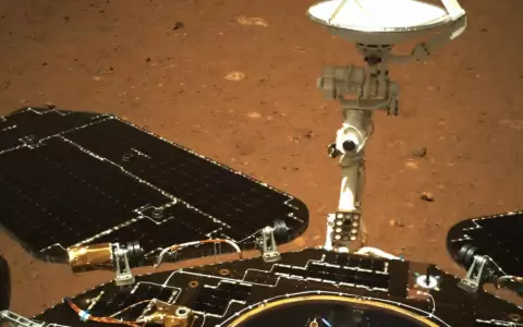 El veh�culo de exploraci�n chino comienza a recorrer Marte