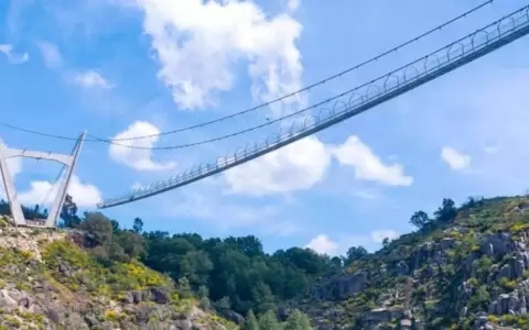 Portugal abre el puente colgante peatonal m�s largo del mundo