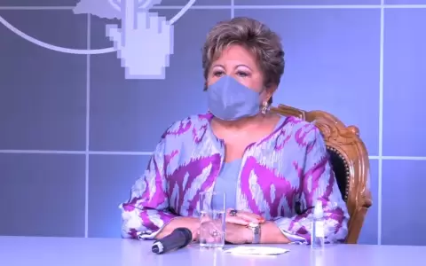 Ministra Wapenka exhort� a �defender nuestra democracia�